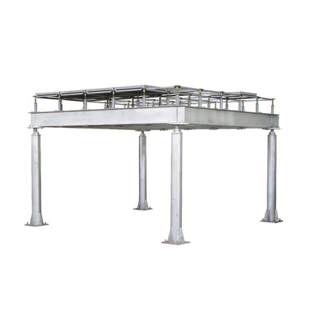 Nagy teherb&iacute;r&aacute;s&uacute; talapzat H-gerend&aacute;val &ouml;sszeszerelve&nbsp;